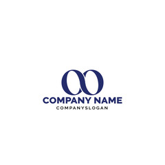 Letter OO logo design, vector logo design, illustration 