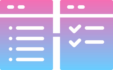 Fototapeta premium Infographic bar icon