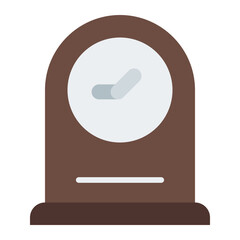 Desk Clock flat icon