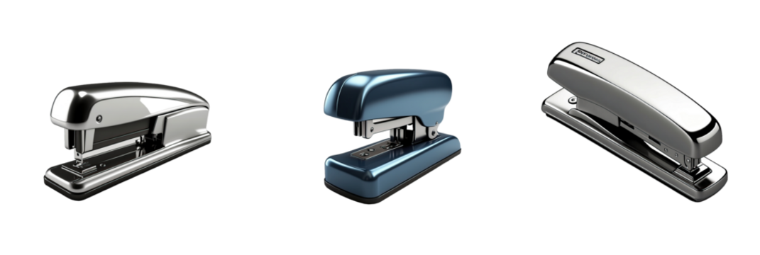 stapler isolated on transparent background - Powered by Adobe