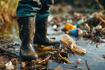 Gloves On, Trash Out: A Pond Cleanup Initiative