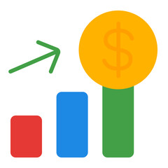 Money Flow flat icon