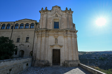 Fototapeta premium Convent of Saint Augustine - Matera, Italy