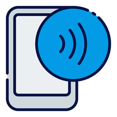 Pay filled line icon