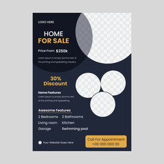 Corporate real estate flyer design.