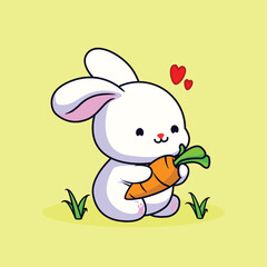 rabbit and carrot