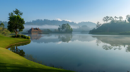 Obraz premium Khao Kho, a famous place in Thailand