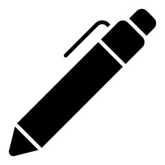 Pen glyph icon