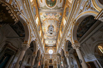 Obraz premium Cathedral or Duomo of Santa Maria della Bruna - Matera, Italy