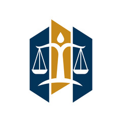 Law firm Logo Design. Attorney, Justice , judicial logo vector.