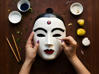 confección de máscaras coreanas