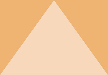 Geometric Triangle Design in Orange Tones