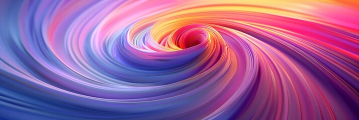 Obraz premium Colorful Spiral background 3d design