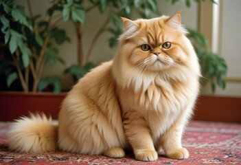 Persian golden cat