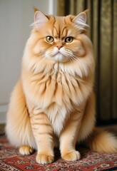 Persian golden cat