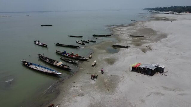 Areal View River and Boad