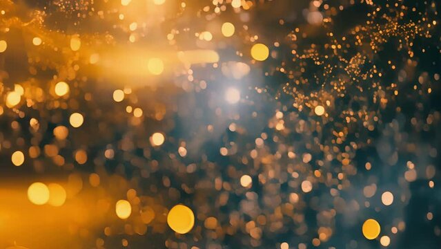 A group of particles join together in a powerful display of unity showcasing the strength in working together.