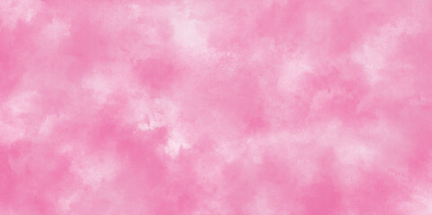 Soft Pink grunge watercolor texture with brush painted watercolor stains, Pink backgrounds watercolor vintage grunge texture, stained Light soft watercolor pink sky background, Pink rose tone texture.