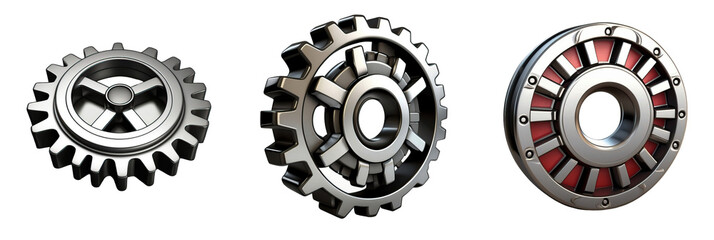 gear isolated on transparent background