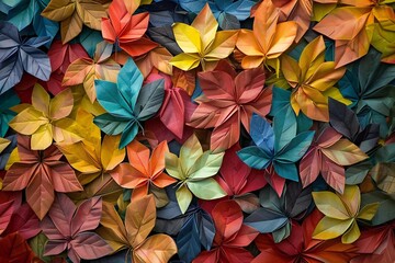 Fototapeta premium Fall's Spectacular Palette: Vibrant Autumn Foliage in Nature