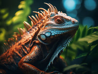 Fototapeta premium Admire the elegance of these creatures captured in a stunning stock photo