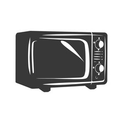Silhouette microwave black color only