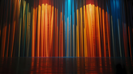 Fototapeta premium stage with curtains