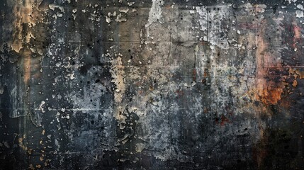 Obraz premium Detailed textured background of a grungy wall