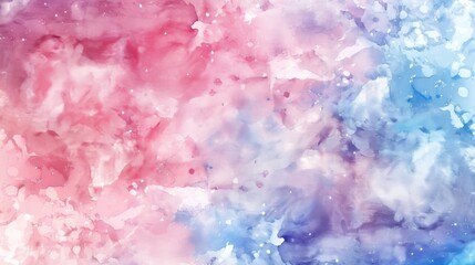 Fototapeta premium Pastel watercolor patterned background