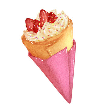 Sweet cake illustration 