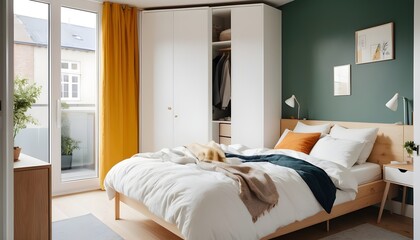 Scandinavian bedroom interior design bedroom