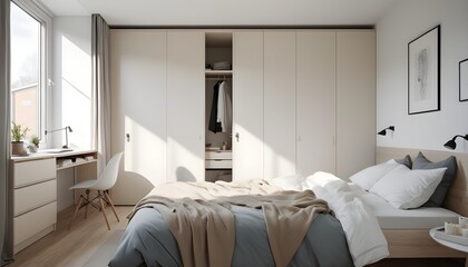 Scandinavian bedroom interior design bedroom