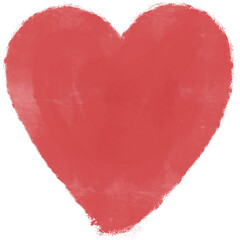 Heartbeat Heart Brushstroke