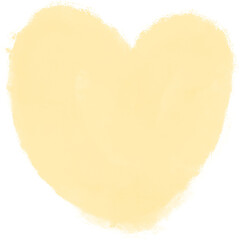Vanilla Heart Brushstroke