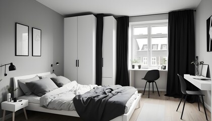Scandinavian bedroom interior design bedroom