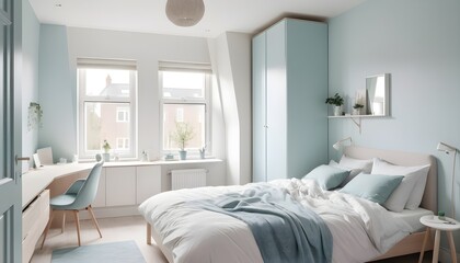 Scandinavian bedroom interior design bedroom