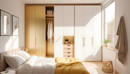 Scandinavian bedroom interior design bedroom