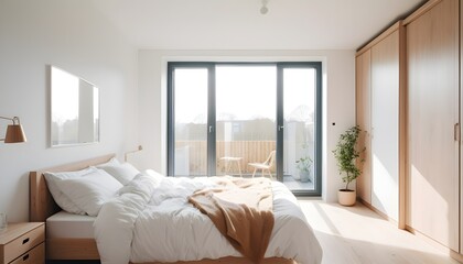 Scandinavian bedroom interior design bedroom