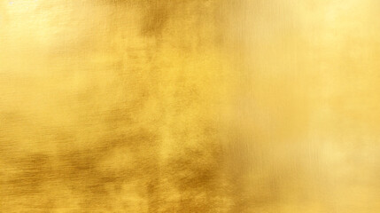 Dark, dirty, rough gold texture metallic golden foil paper yellow wallpaper background banner
