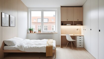 Scandinavian bedroom interior design bedroom