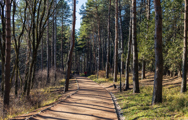  Kislovodsk Resort park in Kislovodsk. Health paths for therapeutic walking.