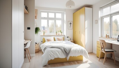 Scandinavian bedroom interior design bedroom