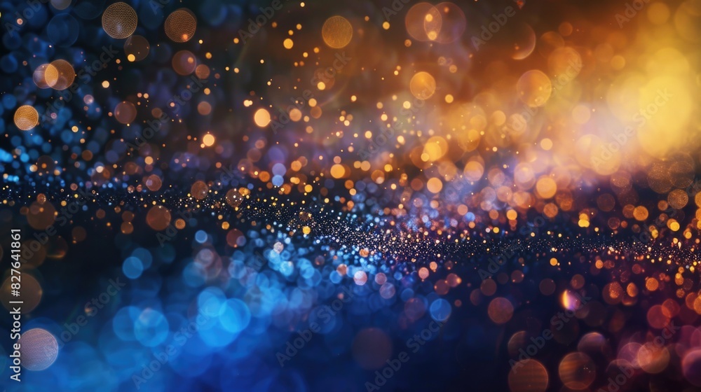 Poster a colorful background with many small dots. the dots are of different sizes and colors, creating a s