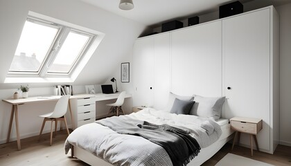 Scandinavian bedroom interior design bedroom
