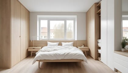 Scandinavian bedroom interior design bedroom