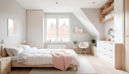 Scandinavian bedroom interior design bedroom