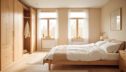 Scandinavian bedroom interior design bedroom