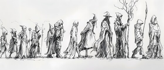 Gothic Art of Practical Wisdom in a Procession