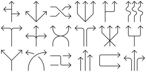 Mega Set Of Vector Arrows Line Icons Silhouette Vector Logo Design Containing Virus,Infection,Covid-19,Disease,Flu Solid Icon Collection. Vector Illustration