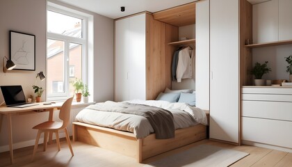 Scandinavian bedroom interior design bedroom